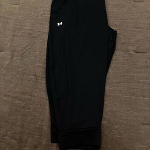 NWT Women’s Plus Under Armour Heatgear Armour Capri Pants, Navy, 1x
